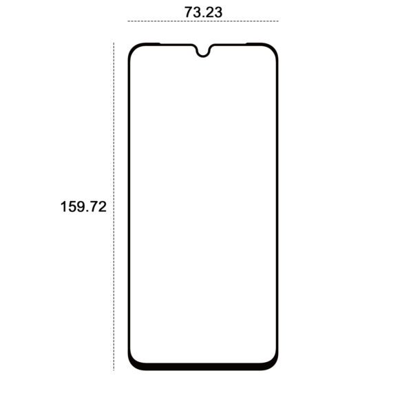 Etteri tempered glass 9D for Samsung Galaxy A16 4G / A16 5G