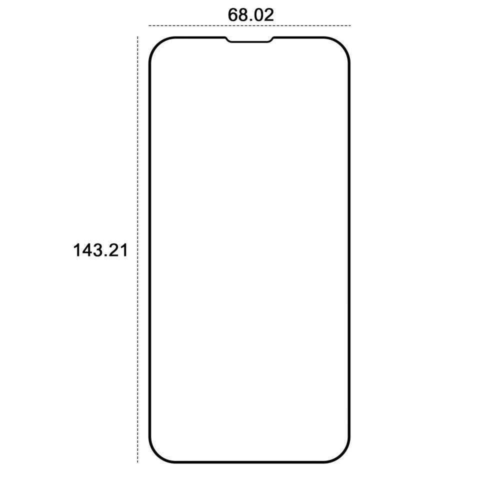435521_oryg Etteri tempered glass 9D for iPhone 16e