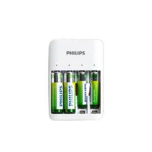 PHILIPS Quad channel battery charger for NiMH USB + 2xAA 1300mAh + 2xAAA 7000mAh