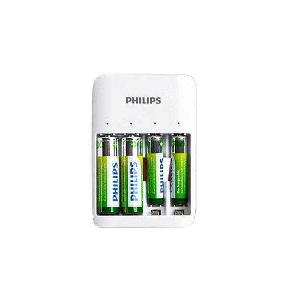 435989_oryg PHILIPS Quad channel battery charger for NiMH USB + 2xAA 1300mAh + 2xAAA 7000mAh