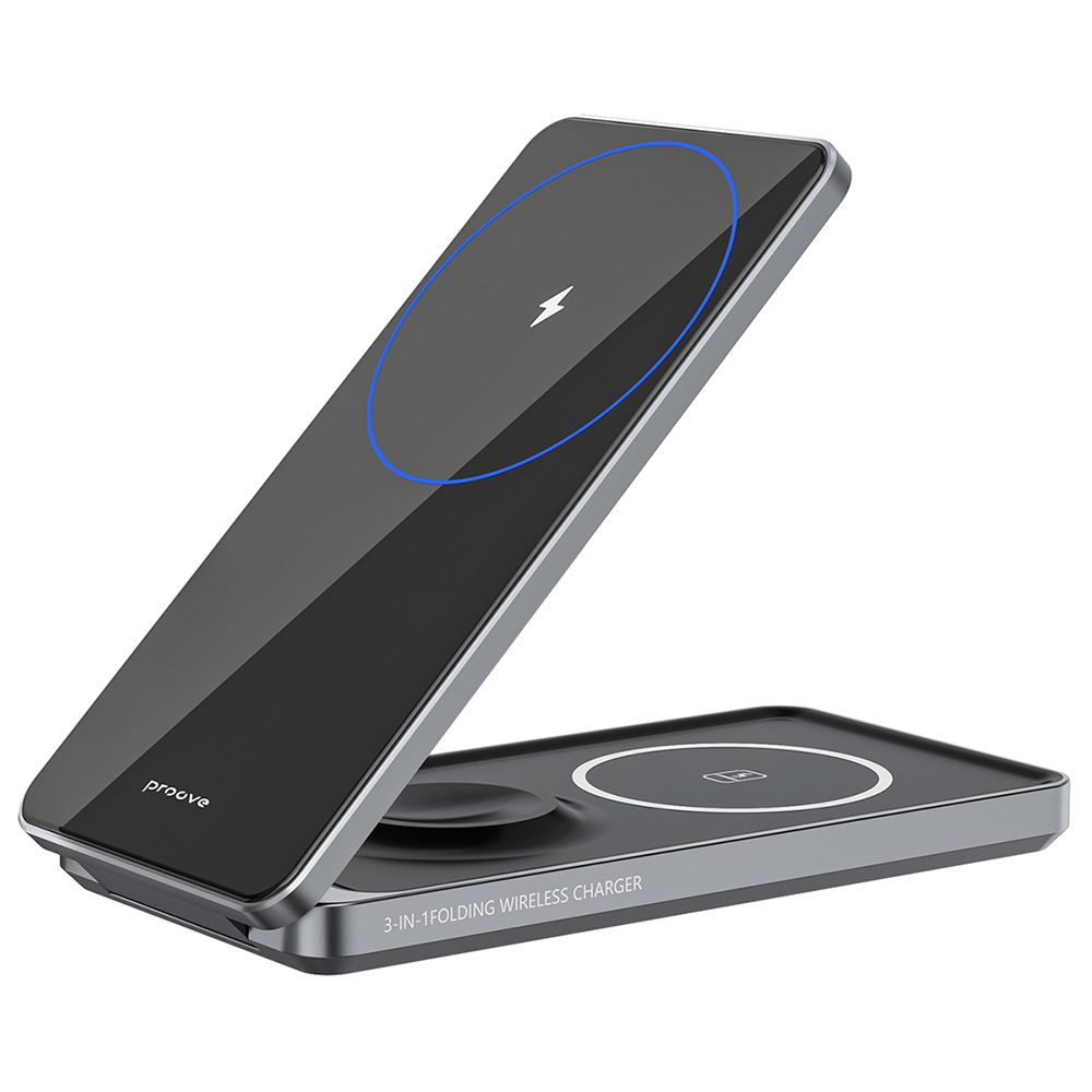436069_oryg Proove wireless charger Metal Edge 3 in 1 gray