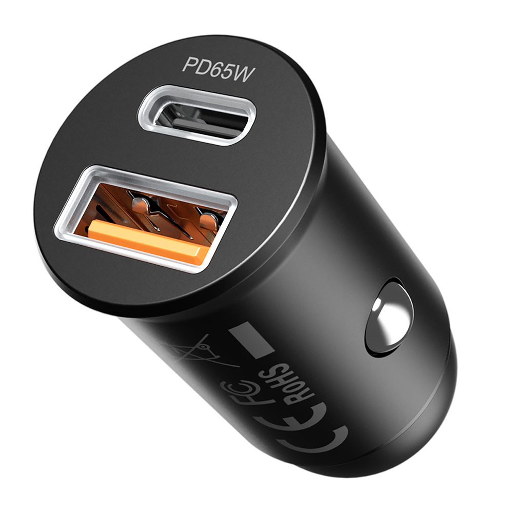 436091_oryg Proove Tiny Power Pro PD car charger USB-C + USB-A 65W black