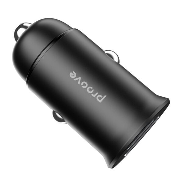 Proove Tiny Power Pro PD car charger USB-C + USB-A 65W black