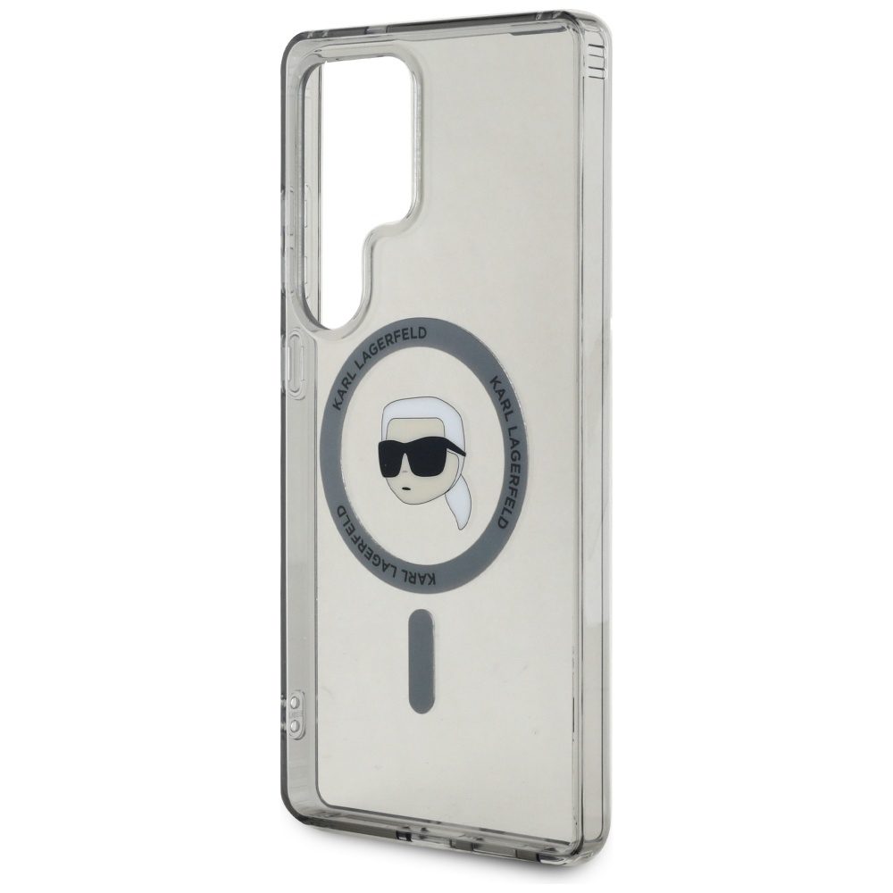Karl Lagerfeld HC Magnetic IML Metal K. Head case for Samsung Galaxy S25 Ultra black