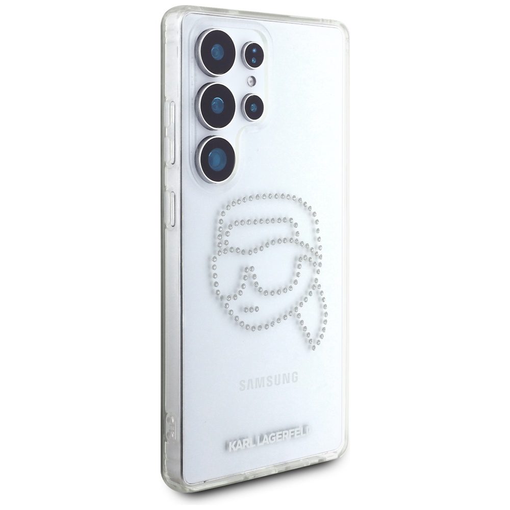 437458_oryg Karl Lagerfeld HC IML Rhinestones K Head case for Samsung Galaxy S25 Ultra transparent