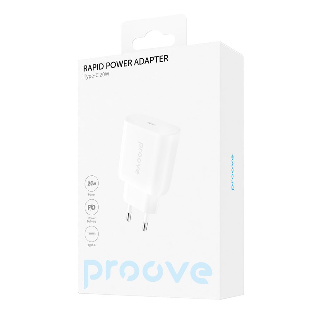 Proove wall charger Rapid 20W white