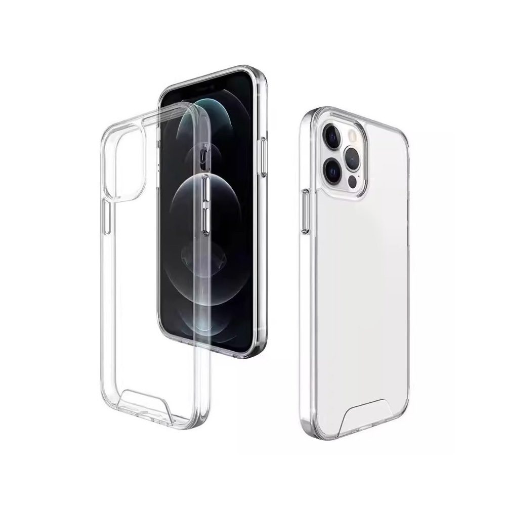 438283_oryg Hybrid Crystal case for iPhone 16 Plus 6,7" transparent big hole