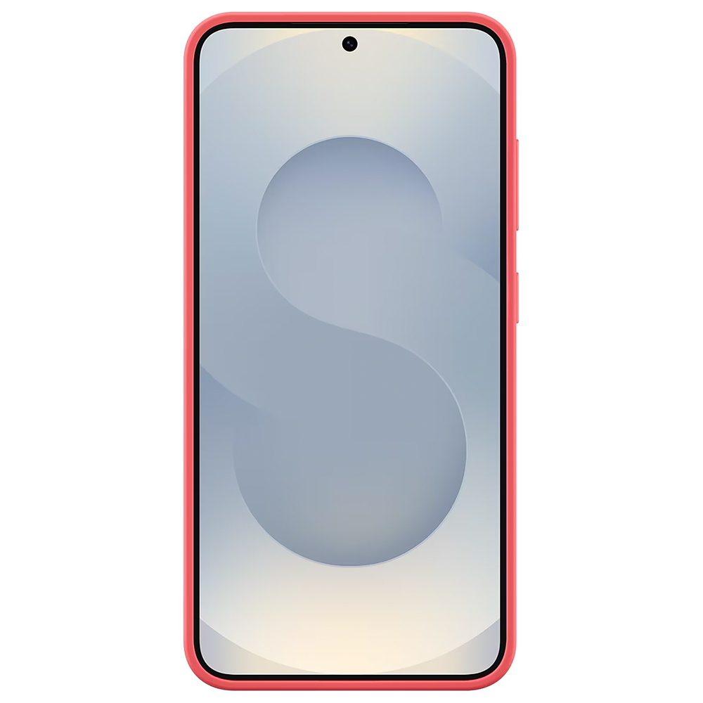 Samsung Silicone Case for Samsung Galaxy S25 Red