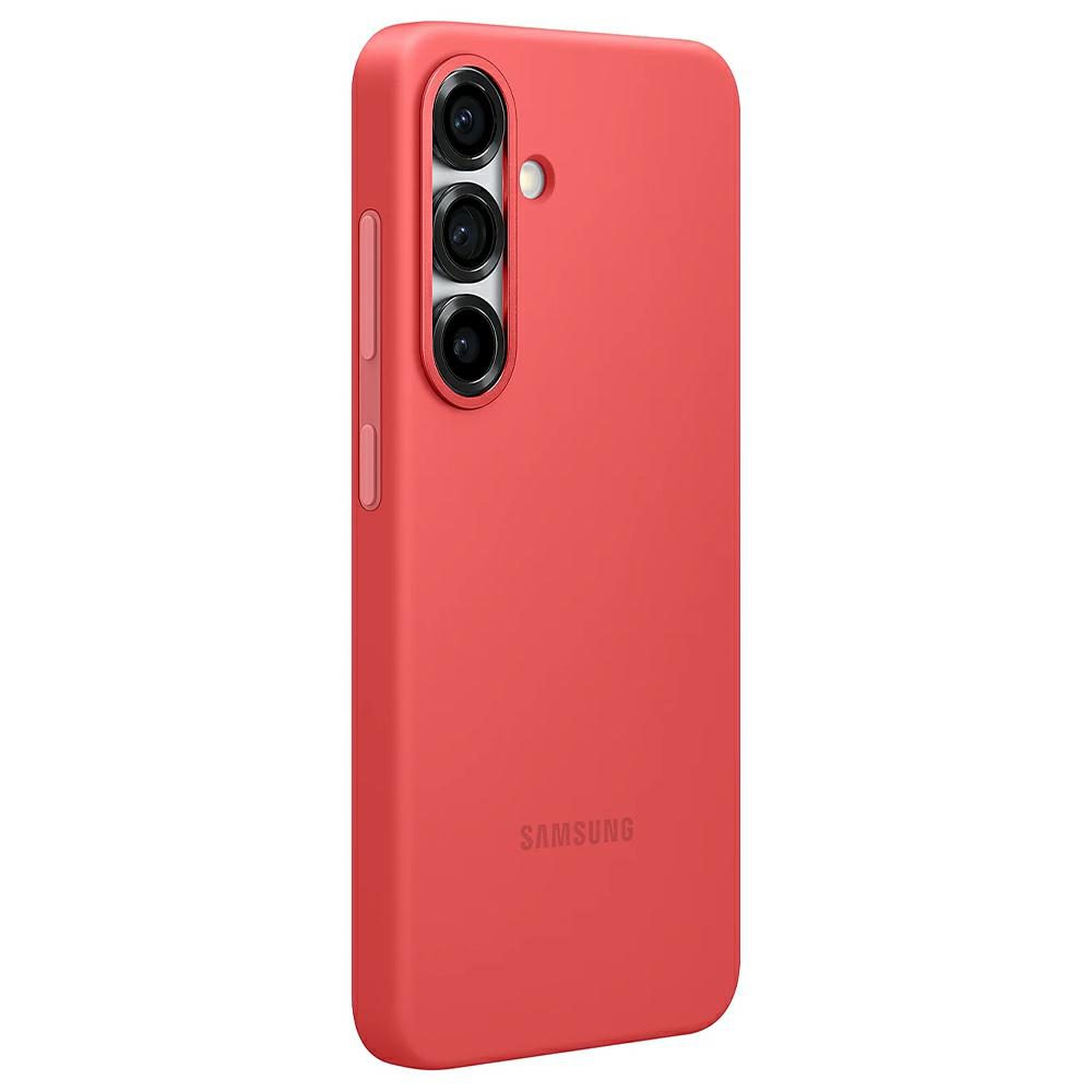 Samsung Silicone Case for Samsung Galaxy S25 Red