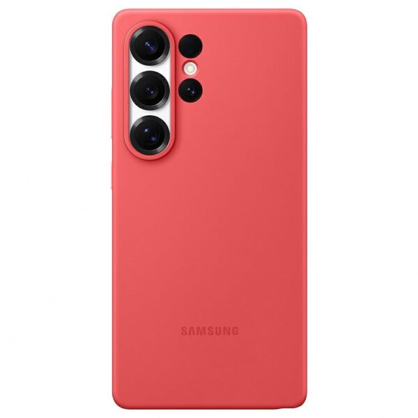 Samsung Silicone Case for Samsung Galaxy S25 Ultra Red