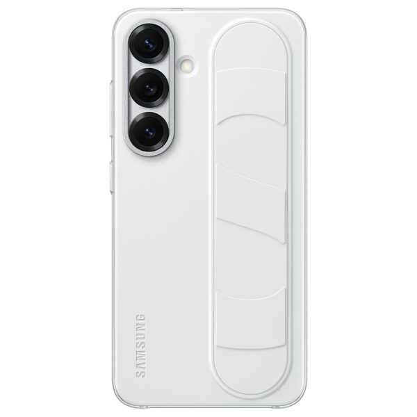Samsung Standing Grip Case for Samsung Galaxy S25 White