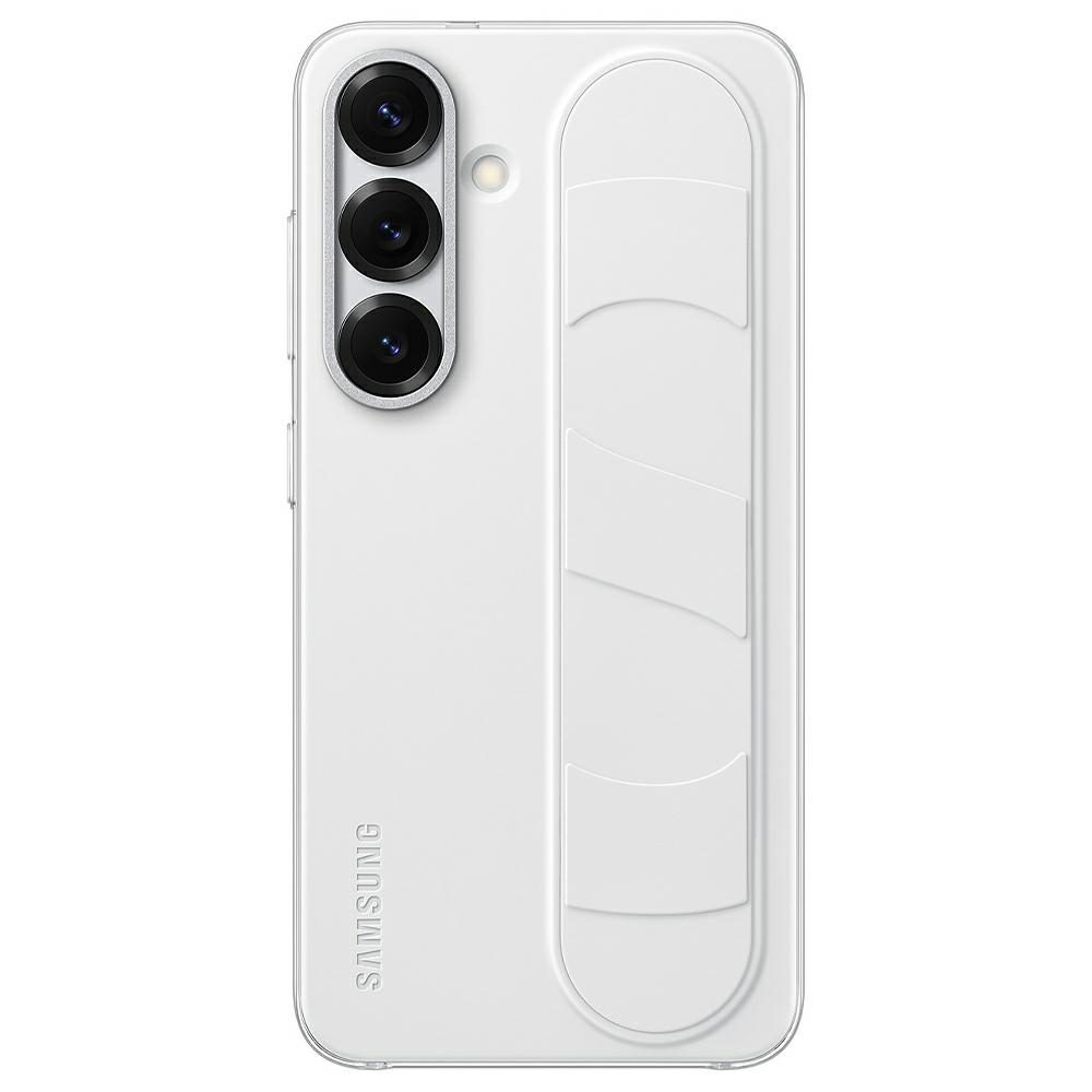 Samsung Standing Grip Case for Samsung Galaxy S25 White