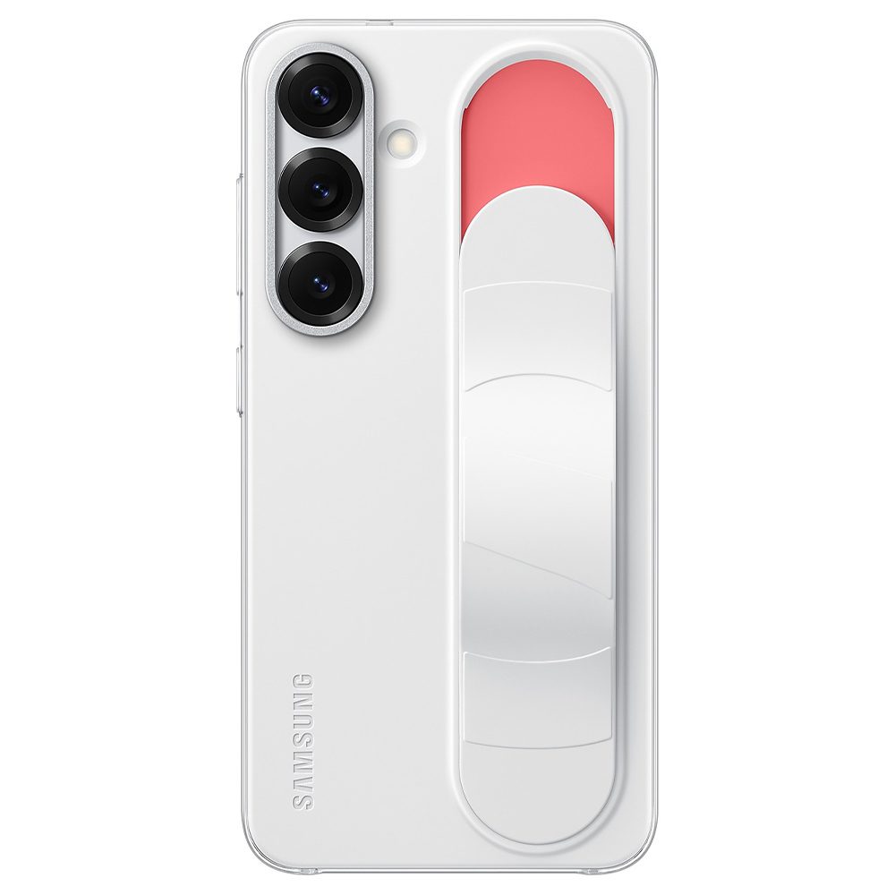 Samsung Standing Grip Case for Samsung Galaxy S25 White