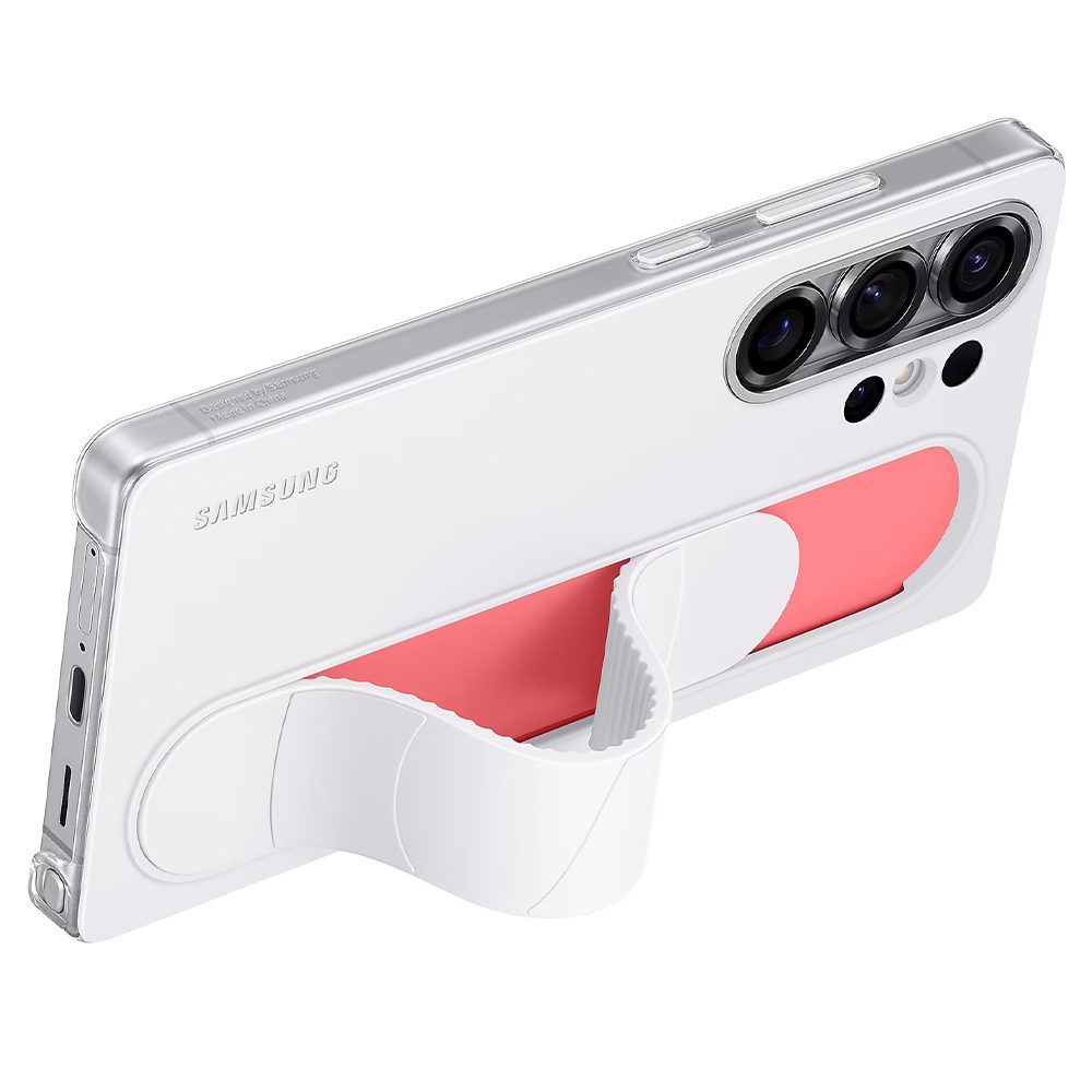 Samsung Standing Grip Case for Samsung Galaxy S25+ White