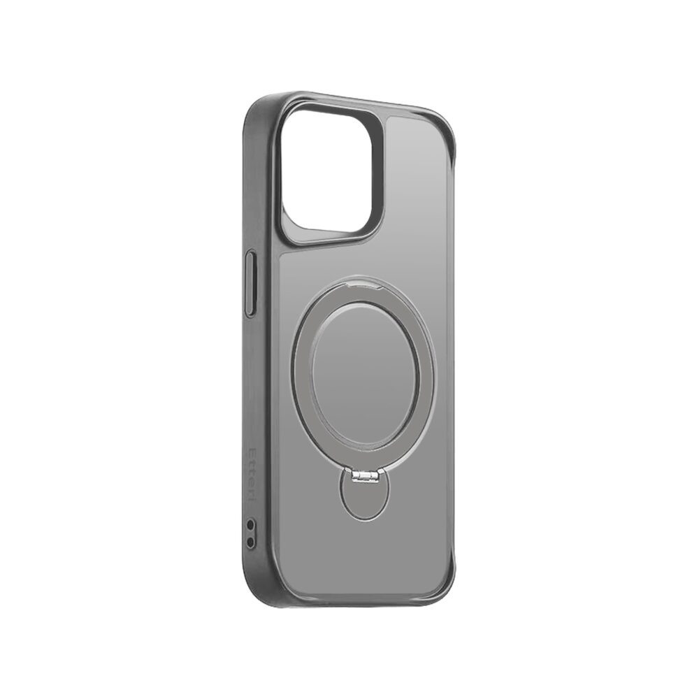 438582_oryg Etteri Matt Mag Ring case for iPhone 12 / 12 Pro 6,1" grey