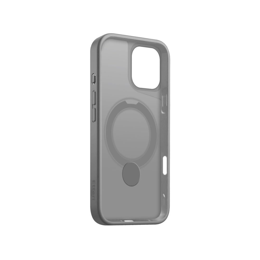 438655_oryg Etteri Matt Mag Ring case for iPhone 16 6,1" grey