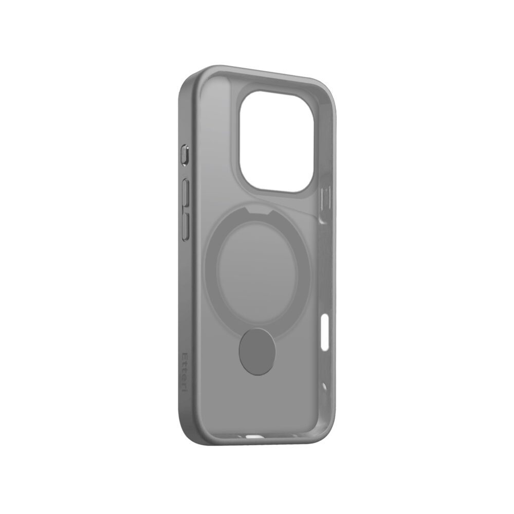 438675_oryg Etteri Matt Mag Ring case for iPhone 16 Pro 6,3" grey