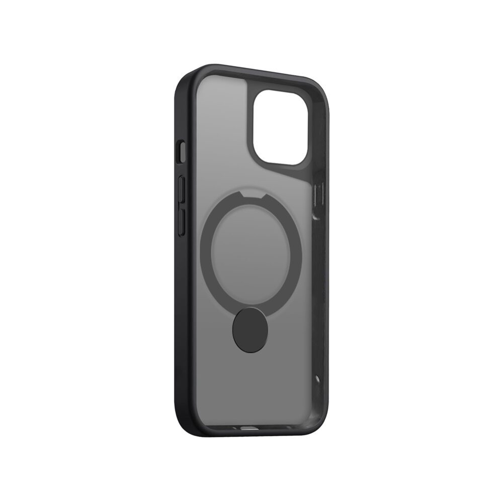 438715_oryg Etteri Matt Mag Ring case for iPhone 14 6,1" black