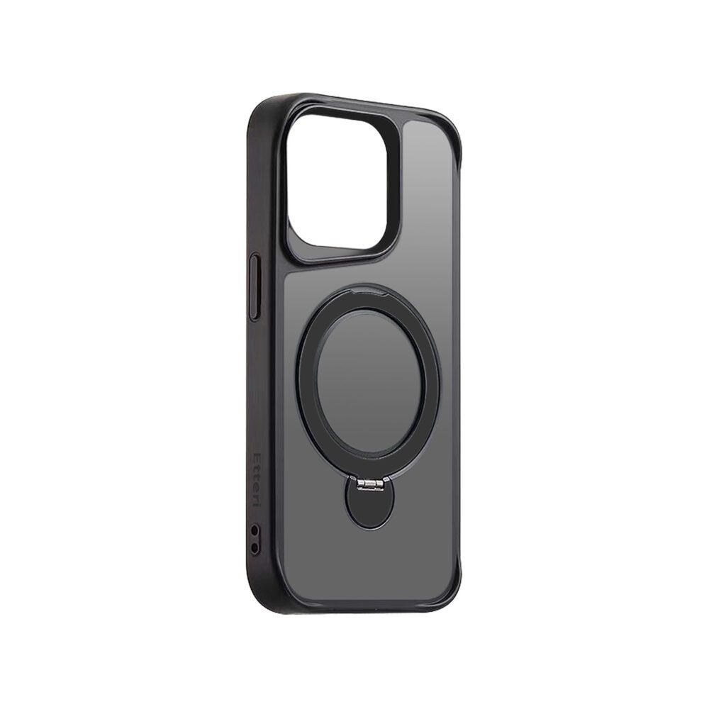 438724_oryg Etteri Matt Mag Ring case for iPhone 14 Pro 6,1" black