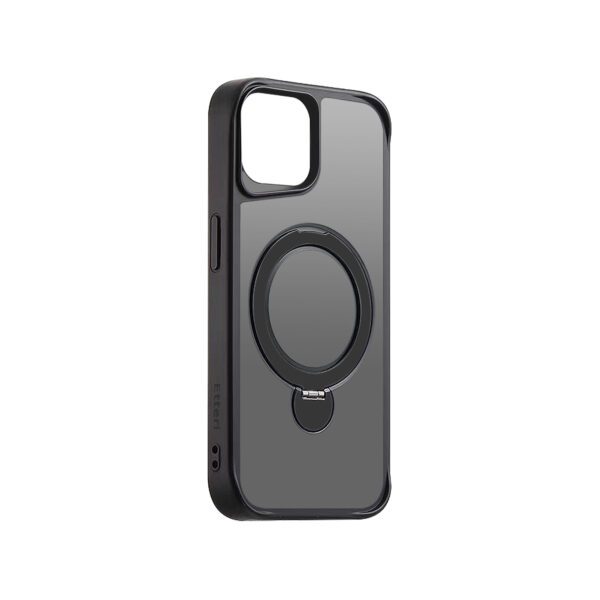 438734_oryg Etteri Matt Mag Ring case for iPhone 15 6,1" black