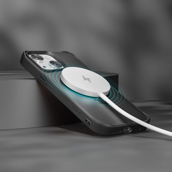 438740_oryg Etteri Matt Mag Ring case for iPhone 15 6,1" black