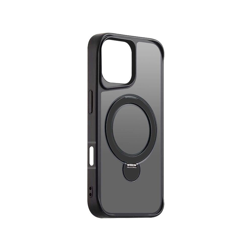 438764_oryg Etteri Matt Mag Ring case for iPhone 16 6,1" black