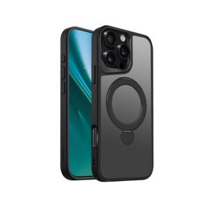 438793_oryg Etteri Matt Mag Ring case for iPhone 16 Pro Max 6,9" black