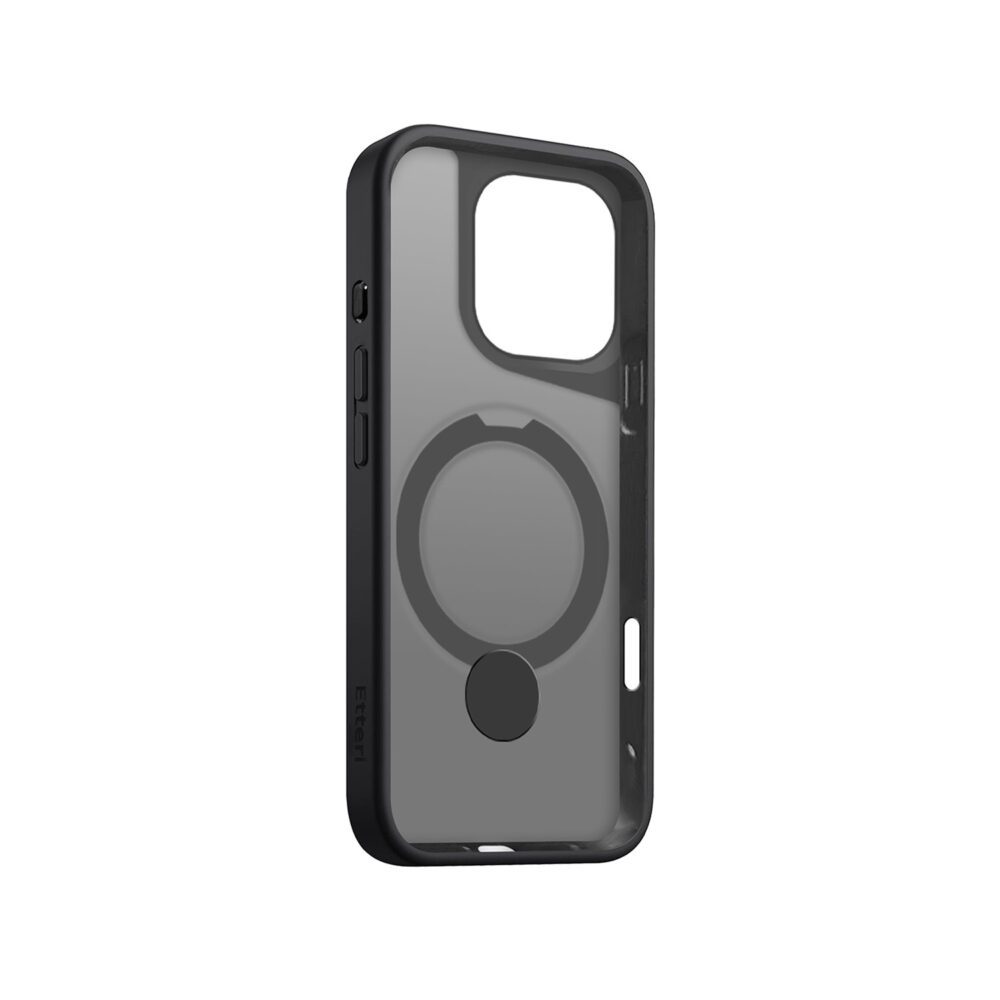 438795_oryg Etteri Matt Mag Ring case for iPhone 16 Pro Max 6,9" black