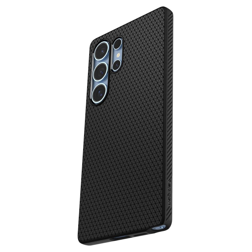 Spigen Liquid Air case for Samsung Galaxy S25 Ultra Matte Black