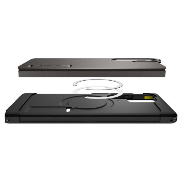 Spigen Tough Armor MagSafe case for Samsung Galaxy S25 Ultra Gunmetal