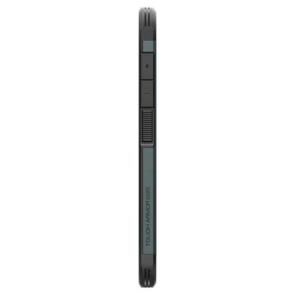 438941_oryg Spigen Tough Armor MagSafe case for Samsung Galaxy S25+ Plus Abyss Green