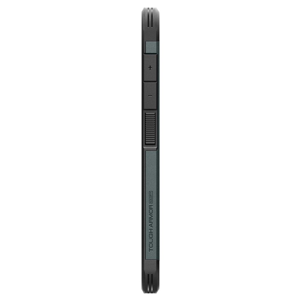438941_oryg Spigen Tough Armor MagSafe case for Samsung Galaxy S25+ Plus Abyss Green