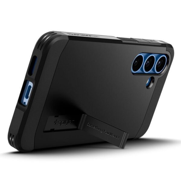 439045_oryg Spigen Tough Armor MagSafe case for Samsung Galaxy S25 Black