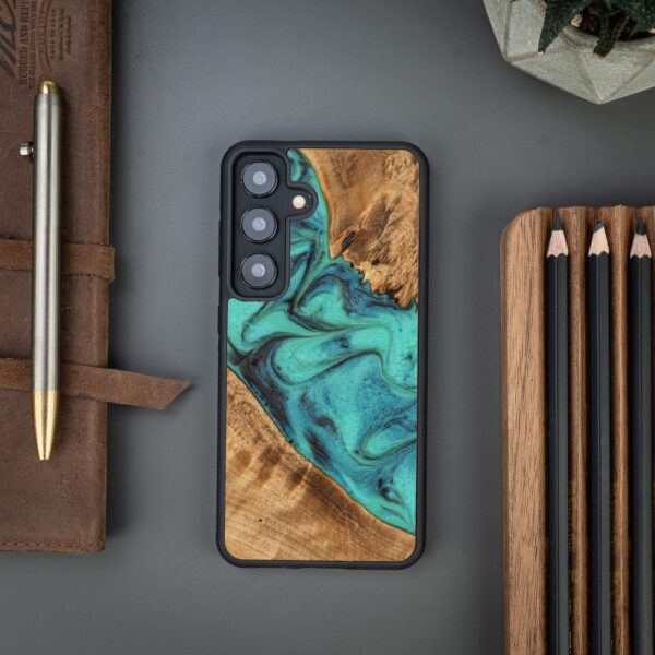 439171_oryg Bewood Unique case for Samsung Galaxy A55 5G Turquoise