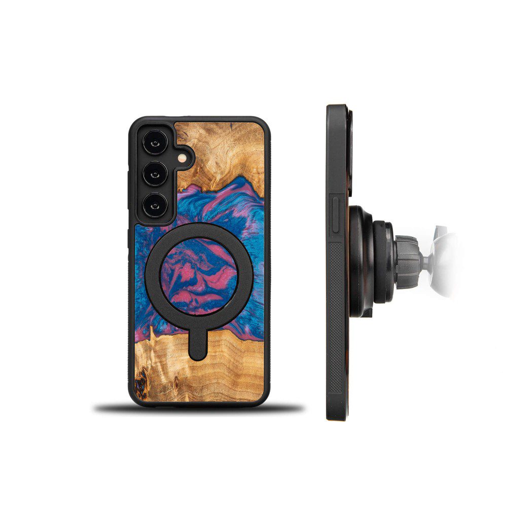 439238_oryg Bewood Unique case for Samsung Galaxy A55 5G Neons Vegas with MagSafe
