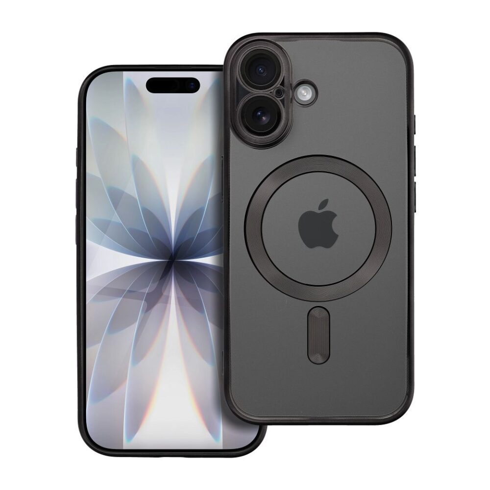 43dc7e4cbde1e6e231c7f0809e89ea49 ELECTRO MAG COVER case compatible with MagSafe for IPHONE 17 black