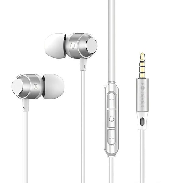 440218_oryg Forever wired earphones EP-01 jack 3,5mm white