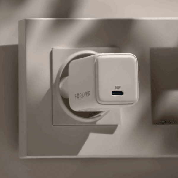 Forever TC-08-30C GaN PD charger 1x USB-C 30W white