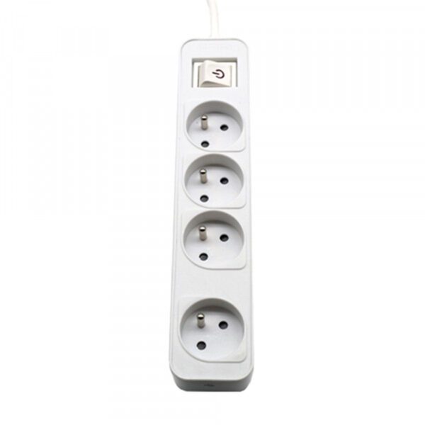 440510_oryg Power strip PHILIPS extension cord 4 sockets 3m 10A white