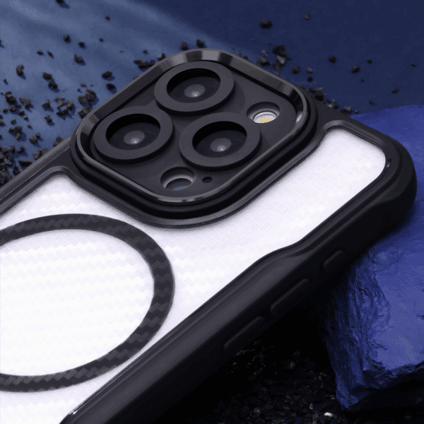Defender Carbon Mag case for iPhone 14 6,1" black