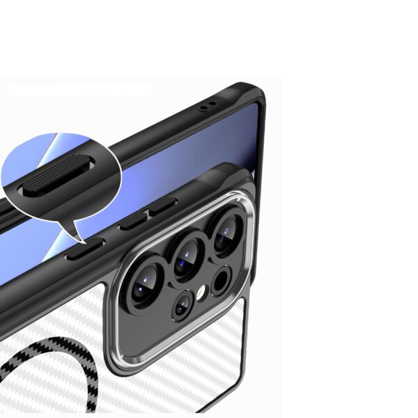 Defender Carbon Mag case for Xiaomi Redmi 15 4G EU / 15 5G EU (171,08 x 82,05 x 8,55) black