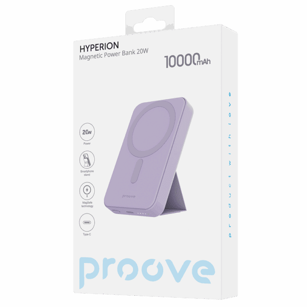 Proove power bank Hyperion 20W 10000mAh purple