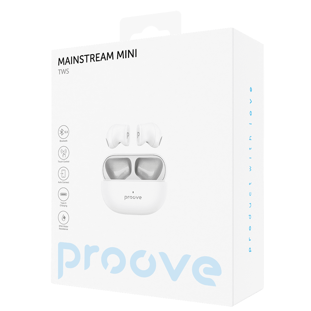 440636_oryg Proove wireless headphones Mainstream Mini TWS white