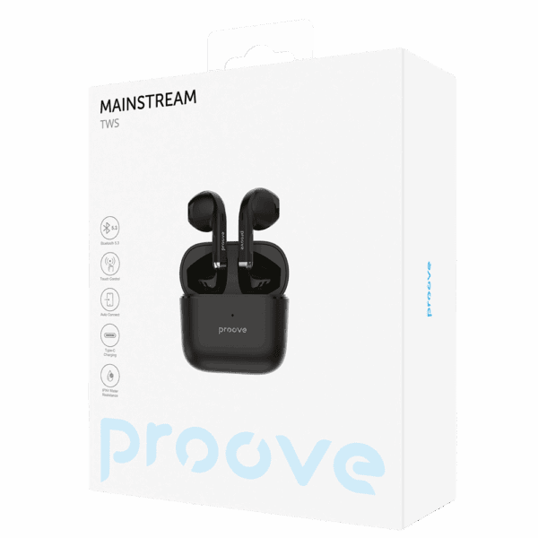 Proove wireless headphones Mainstream TWS black