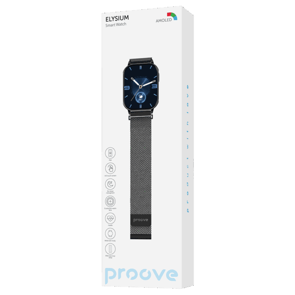 Proove smart watch Elysium black glossy