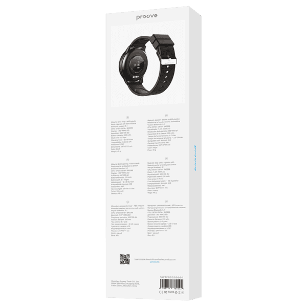 Proove smart watch Infinity black