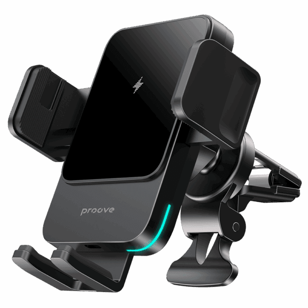 Proove Wireless Charging Car Holder Sonic 15W metal gray