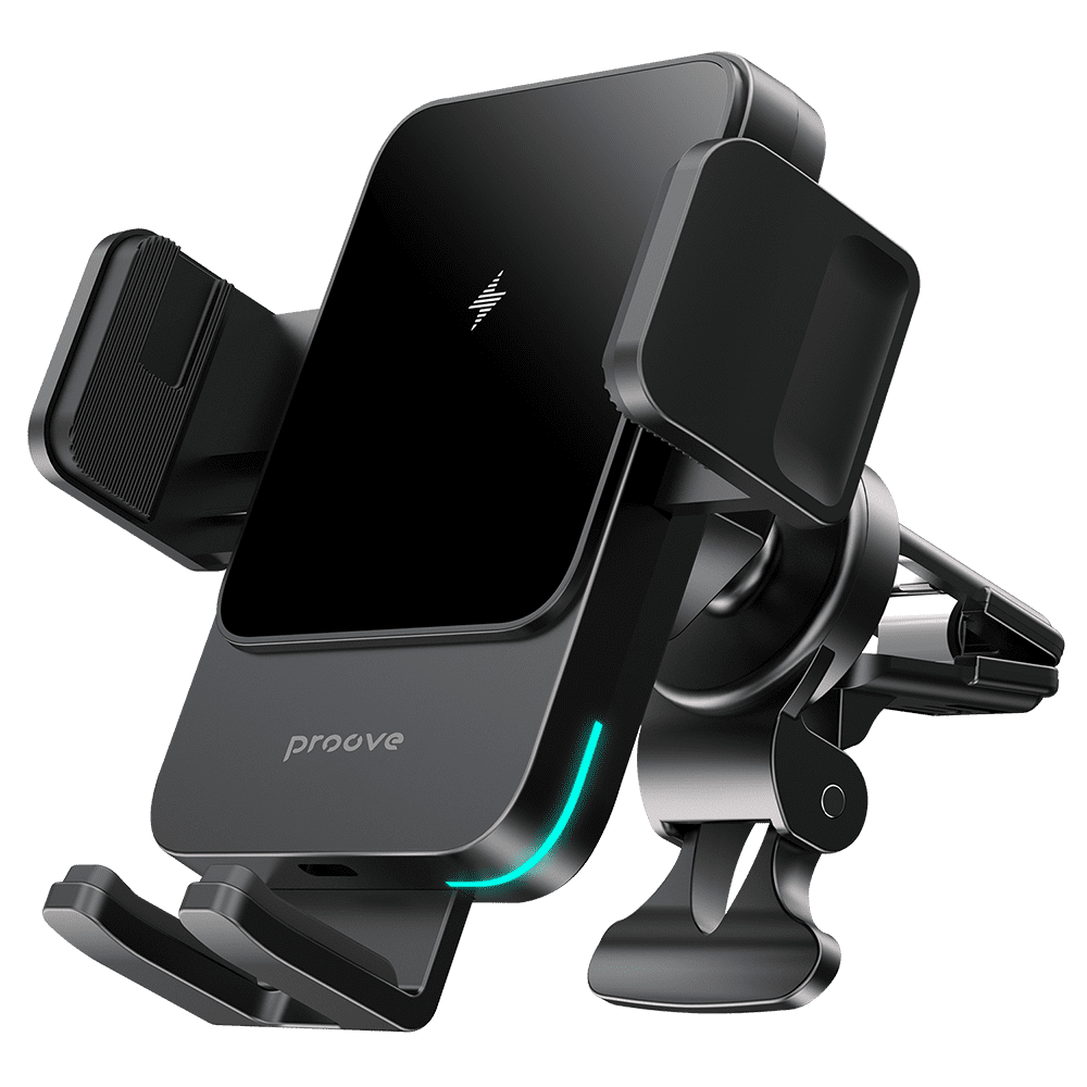 Proove Wireless Charging Car Holder Sonic 15W metal gray