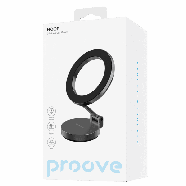 Proove ?ar Holder Hoop Stick-on Car Mount black
