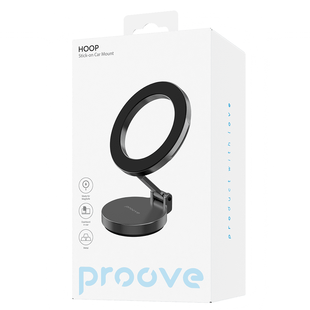 440730_oryg Proove ?ar Holder Hoop Stick-on Car Mount black